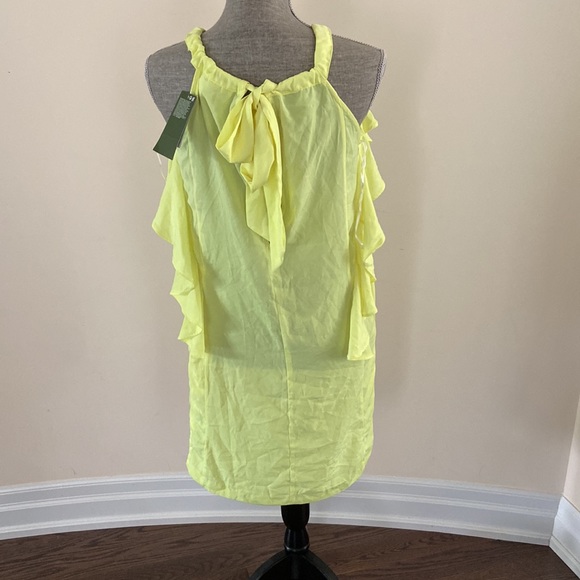 H&M conscious BNWT dress halter style embellished neckline - Picture 2 of 2